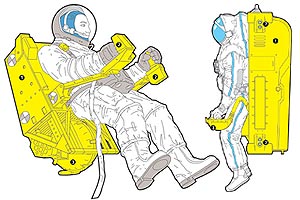 Персональный транспорт для космонавта