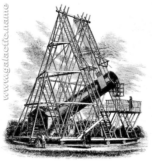 40-футовый телескоп Гершеля фото
