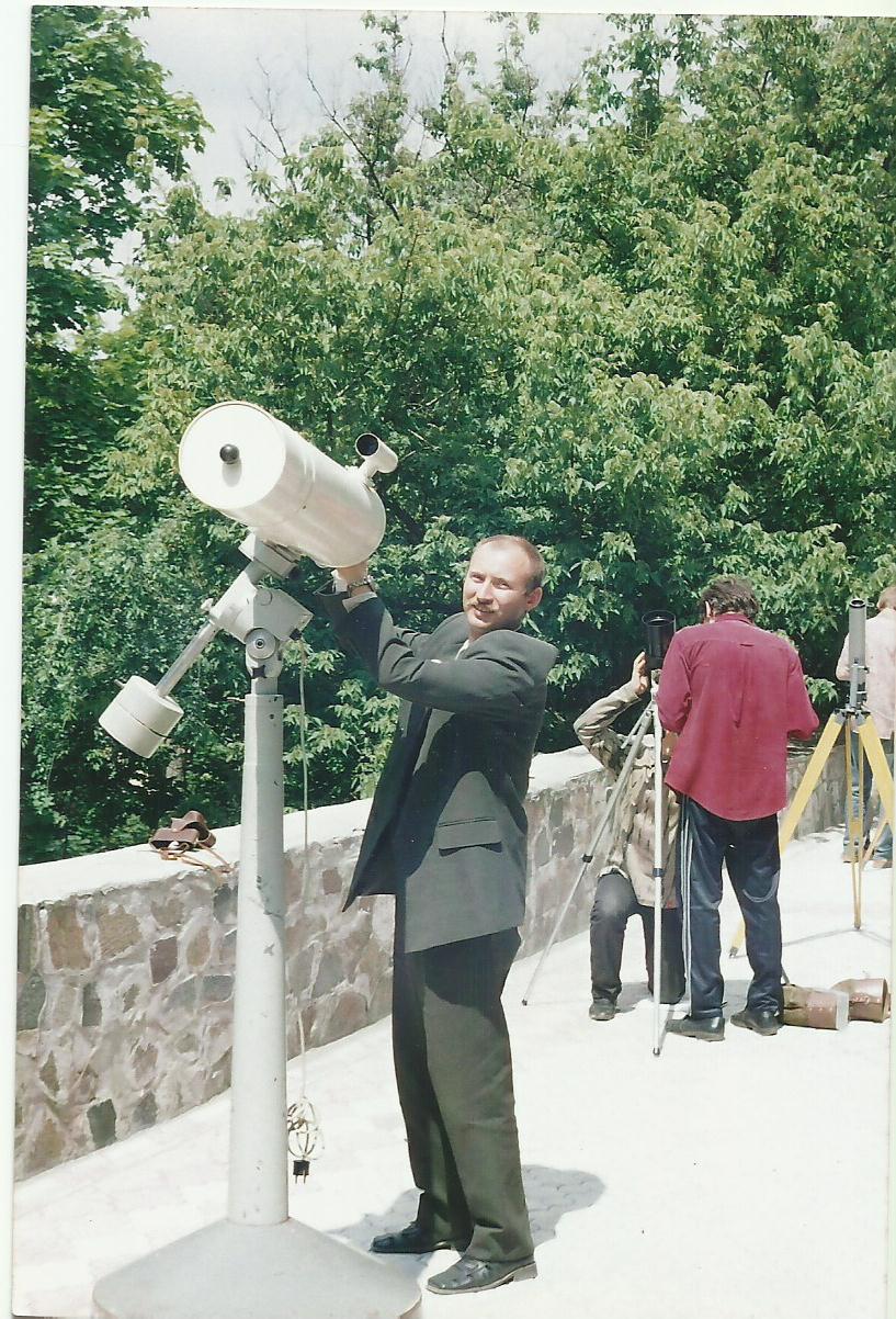 8.06.2004 Олександр Прокофьєв, керівник клубу «AstroDnepr»