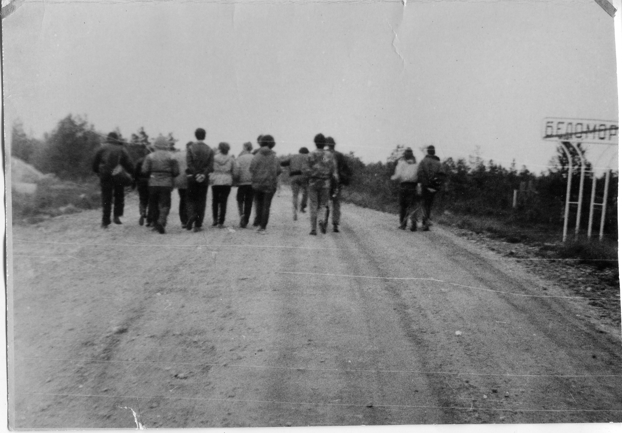 Наша група учасників експедиції вивчає місцевість