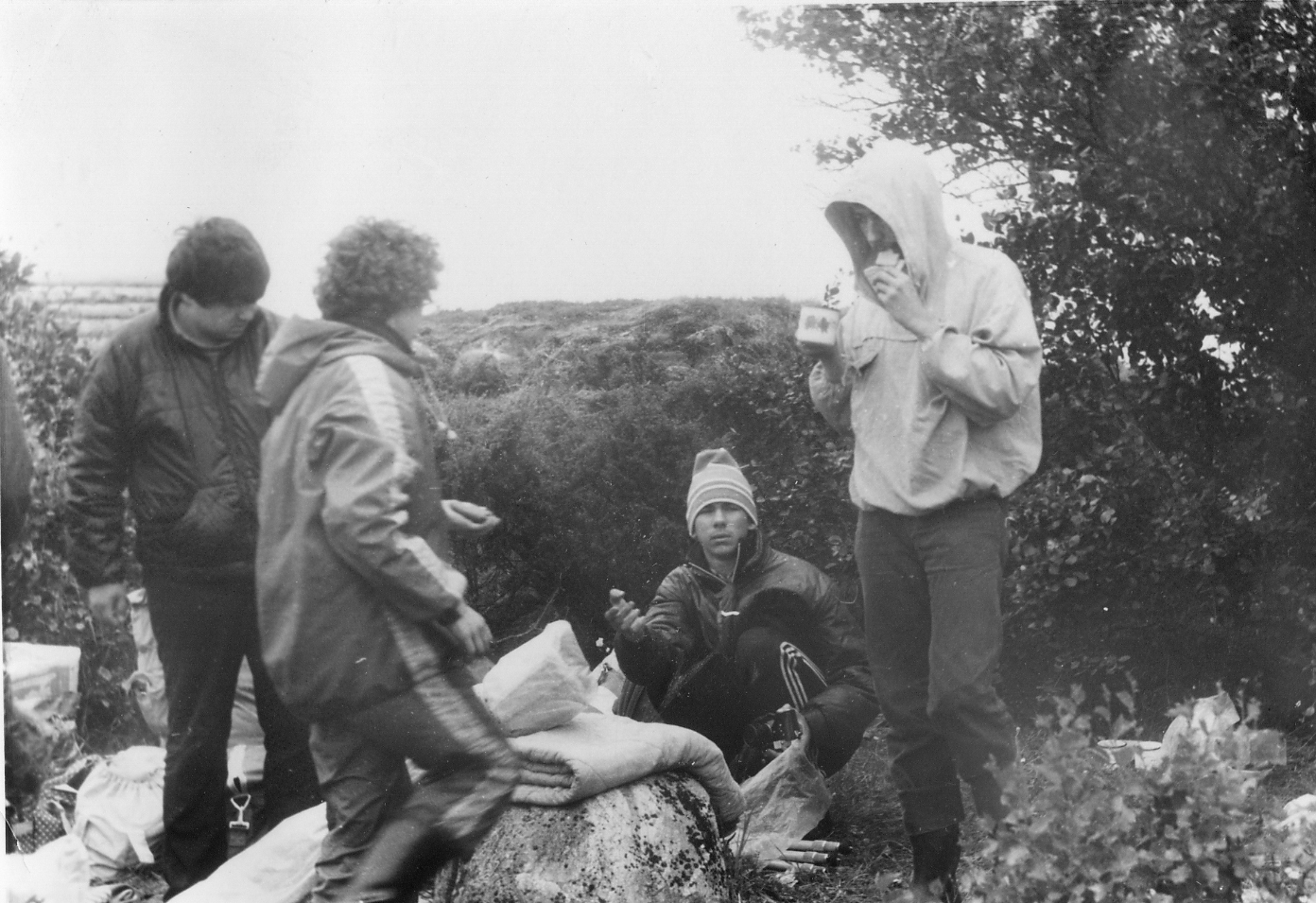 Погода нас підманула - хмари, прохолодно...