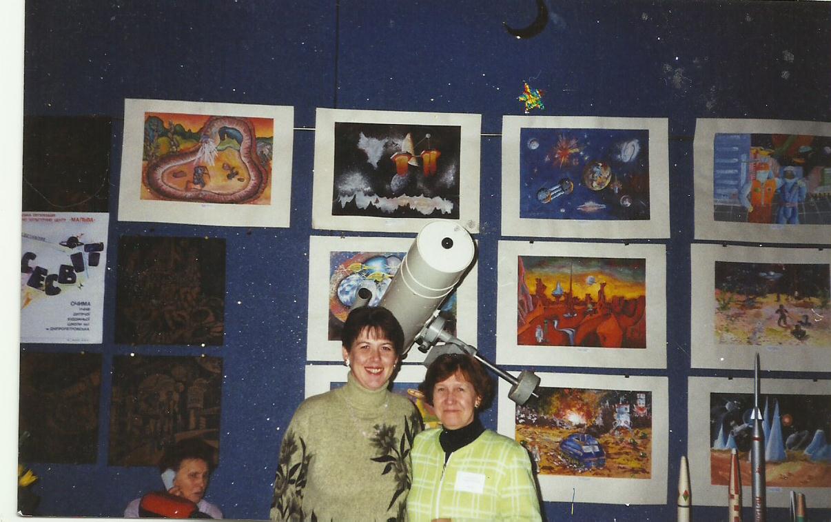 20-річчя гуртка - Оля Шибка і Тамара Павлівна