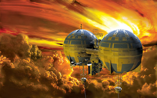 Літаюча станція-колонія в атмосфері Венери